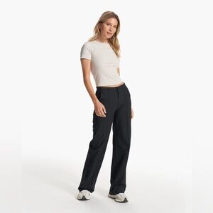 Vuori women’s meta wideleg pant, size small